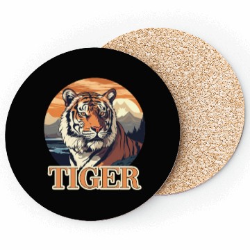 Discover Tiger Design for a Tiger lovers Coasters