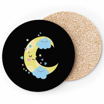 Discover Moon and star Coasters