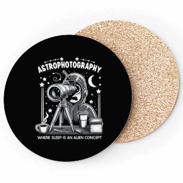 Discover Astrophotography Astronomy Space Camera Star Watch Coasters