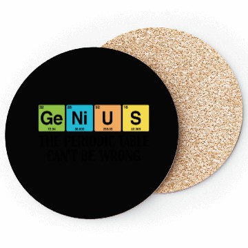 Discover GENIUS Funny Periodic Table Coasters