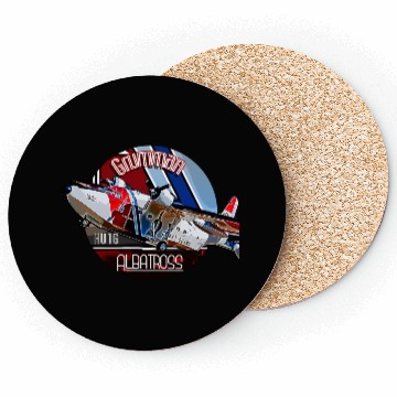 Discover Grumman HU-16 Albatross Coast Guard Aircraft Coasters