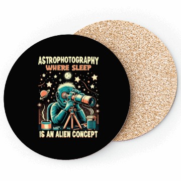 Discover Astrophotography Astronomy Space Camera Star Watch Coasters