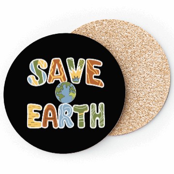 Discover Save Earth to Save Yourself Coasters