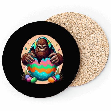 Discover Bigfoot Hatchin' Easter Surprise Coasters