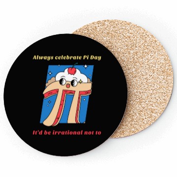 Discover Mathematics Pi Day Coasters