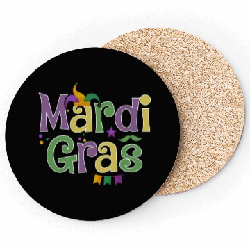 Discover Mardi Gras Party for men, women Coasters