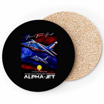 Discover Alpha Jet Belgium Air Force Advanced Trainer Aircr Coasters
