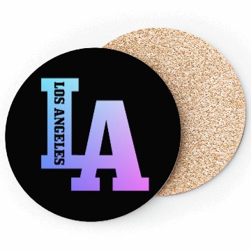 Discover Los Angeles California LA Gift Coasters