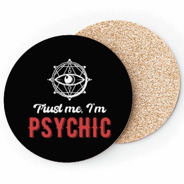 Discover Trust Me, I'm Psychic Celestial Card Decks Coasters