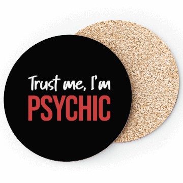 Discover Trust Me, I'm Psychic Celestial Card Decks Coasters