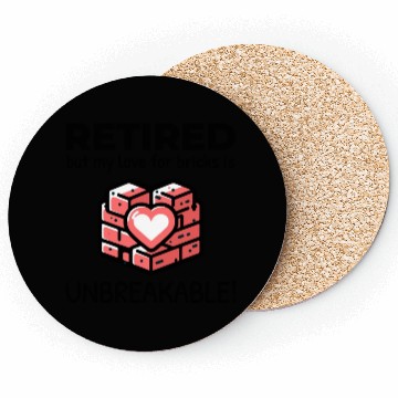 Discover Unbreakable Brick Love: Retired Bricklayer Coasters
