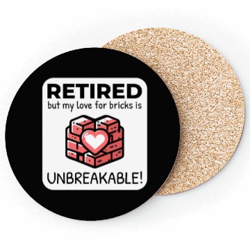 Discover Unbreakable Brick Love: Retired Bricklayer Coasters