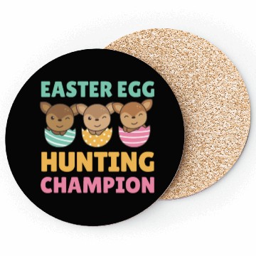 Discover Sweet Deer At Easter With Easter Eggs Deer Coasters