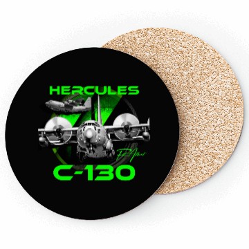 Discover C-130 Hercules Military Aircraft Coasters