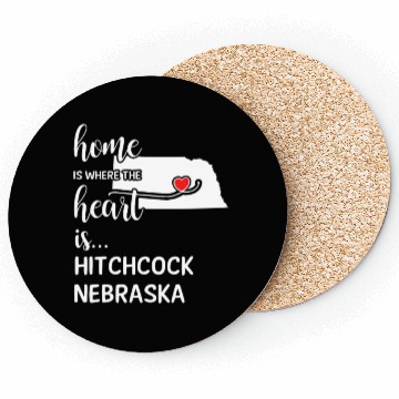 Discover Hitchcock County Nebraska Is Where My Heart Is Coasters
