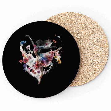 Discover transparent ballet girl world ballet day Coasters