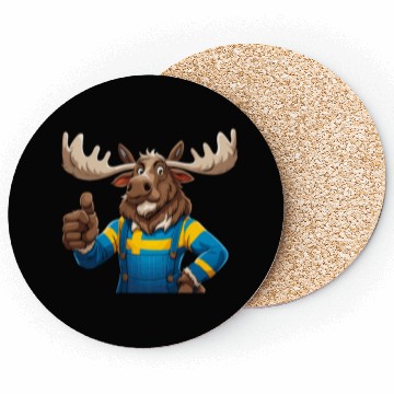 Discover Swedish elk Coasters