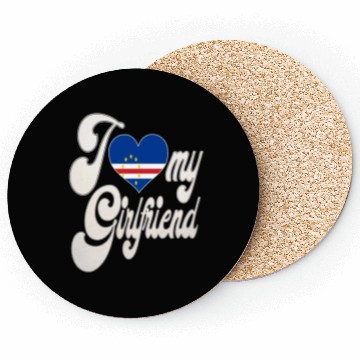 Discover CVI Love My Cabo Verdean Girlfriend Coasters