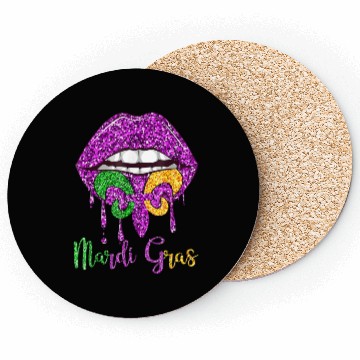 Discover Dripping Mardi Gras Coasters