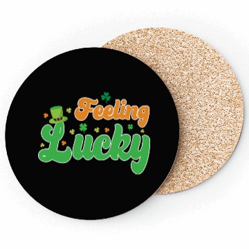 Discover Feeling Lucky St. Patrick's Day Coasters