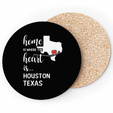 Discover Houston County Texas Is Where My Heart Is Gift Coasters