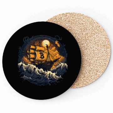 Discover Bitcoin Ship Coasters