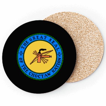 Discover The Great Seal of Choctaw Nation of Oklahoma Coasters