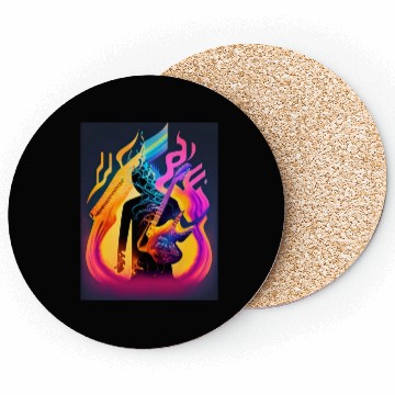 Discover Dance Through Spectrum Immerse in Color and sound Coasters