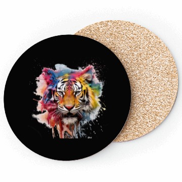 Discover Grafitti Tiger Coasters