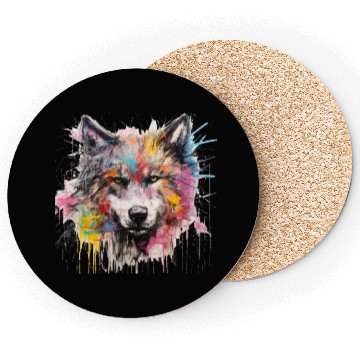 Discover Grafitti Wolf Coasters