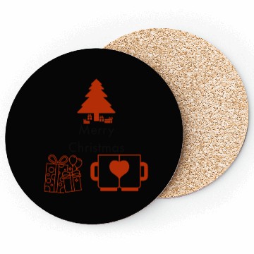 Discover Merry Christmas Coasters