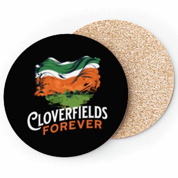 Discover St Pats Funny Design Irish Cloverfields Forever Coasters
