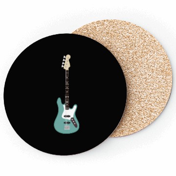 Discover Seafoam Green Bass Coasters