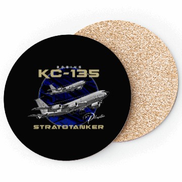 Discover KC-135 Stratotanker Heavy Aircraft Coasters