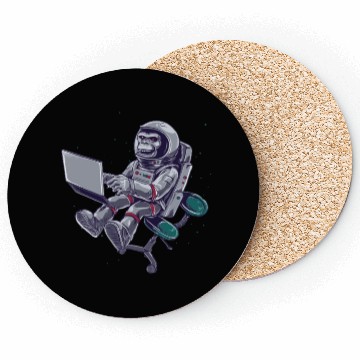 Discover Astronaut Monkey In Space Coasters