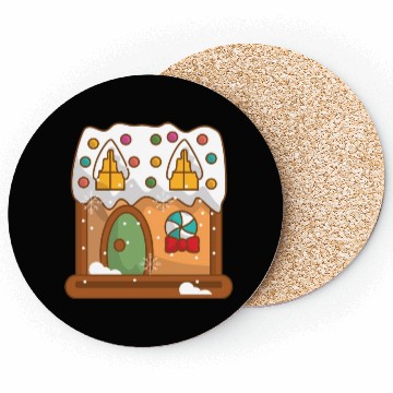 Discover Gingerbread real estate Coasters