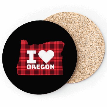 Discover I Love Oregon Coasters