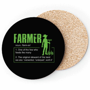 Discover Farm Farmer Definition Coasters