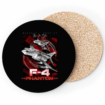 Discover F-4 Phantom Us Air Force Fighter jet Coasters