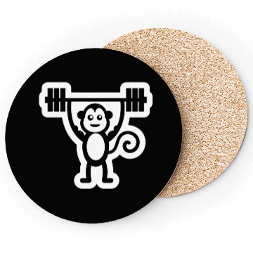 Discover Muscle Gym Monkey Coasters