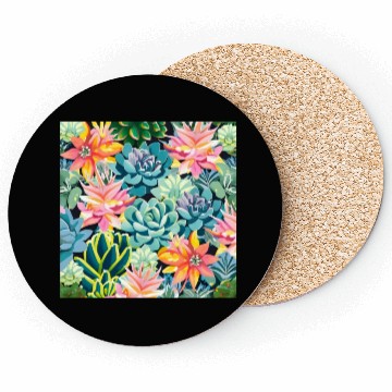 Discover Succulent Garden Coasters