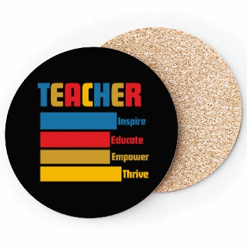 Discover TEACHER Coasters