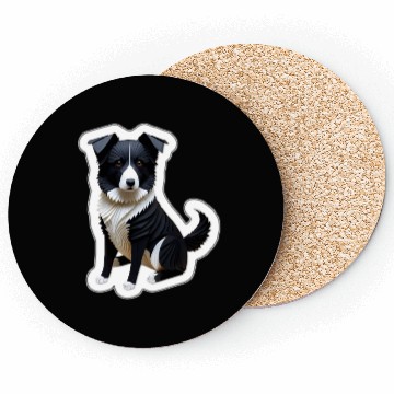 Discover Origami Border Collie Coasters