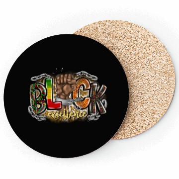 Discover Black Excellence Coasters