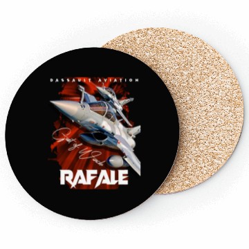 Discover Dassault Rafale French Fighterjet Aircraft Coasters
