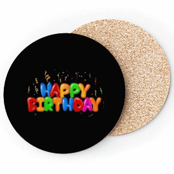 Discover Happy birthday. Coasters