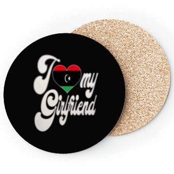 Discover LibyaI Love My Libyan Girlfriend Coasters