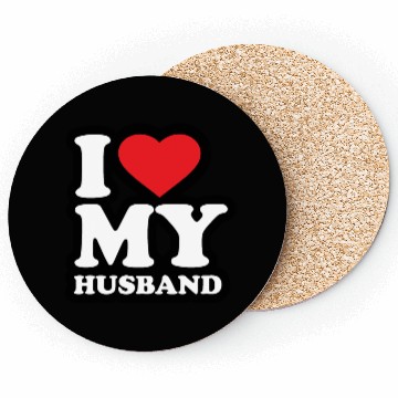 Discover I love my husband Coasters