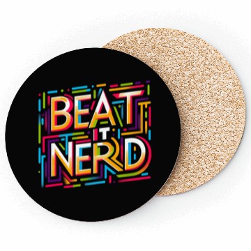 Discover Beat it Nerd 14 Coasters