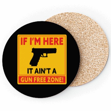 Discover Gun Lover 2nd Amendment Pro Gun Gun Control Coasters